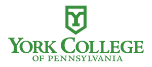 York College of Pennsylvania stacked logo